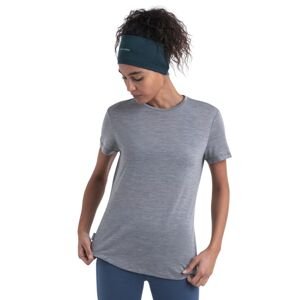 Dámské merino triko krátký rukáv ICEBREAKER Wmns Merino 125 Cool-Lite™ Sphere III SS Tee, Metro Heather velikost: L