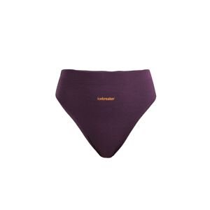 Dámské merino kalhotky ICEBREAKER Wmns Queens High Cut Brief, Nightshade velikost: XL