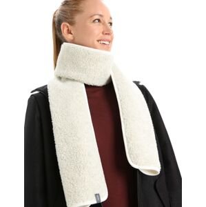 Šála ICEBREAKER Adult ICL RealFleece™ Sherpa Scarf, Ecru Heather velikost: OS (UNI)