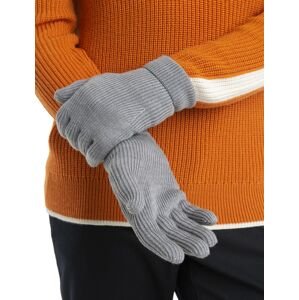 Merino rukavice ICEBREAKER Unisex Rixdorf Gloves, Metro Heather velikost: S