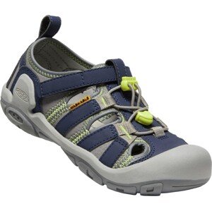 Keen KNOTCH CREEK Y steel grey/blue depths Velikost: 34 dětské sandály