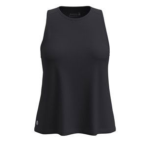 Smartwool W ACTIVE ULTRALITE HIGH NECK TANK black Velikost: M dámské tílko