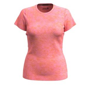 Smartwool W MERINO SHORT SLEEVE TEE guava orange wash Velikost: L dámské spodní prádlo