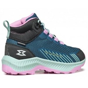 Garmont 9.81 KIDS PULSE MID WP corsair blue/lavender rose Velikost: 29 dětské boty