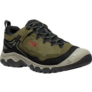 Keen TARGHEE IV WP MEN dark olive/gold flame Velikost: 47,5 pánské boty