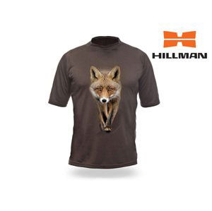 HILLMAN Gamewear 3D Myslivecké tričko kr. rukáv Liška 3D b. Dub Velikost: 4XL