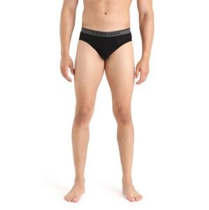 Pánské slipy ICEBREAKER Mens Anatomica Briefs, Black velikost: M