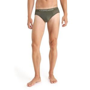 Pánské slipy ICEBREAKER Mens Anatomica Briefs, Loden velikost: XL