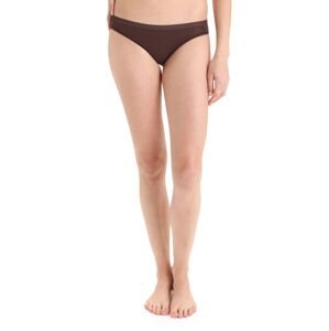 Dámské merino kalhotky ICEBREAKER Wmns Siren Bikini, Umber velikost: XS