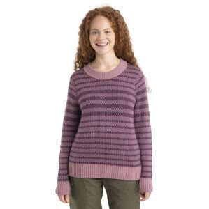 Dámský merino svetr ICEBREAKER Wmns Waypoint Crewe Sweater, Crystal/Nightshade velikost: S