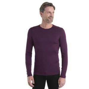 Pánské merino triko dlouhý rukáv ICEBREAKER Mens 200 Oasis LS Crewe, Nightshade velikost: M