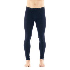 Pánské spodky ICEBREAKER Mens 200 Oasis Leggings w Fly, Midnight Navy velikost: XXL