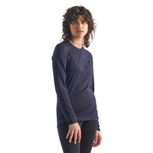 Dámské triko ICEBREAKER Wmns 200 Oasis LS Crewe, Midnight Navy velikost: L