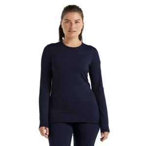 Dámské triko ICEBREAKER Wmns 260 Tech LS Crewe, Midnight Navy velikost: XL