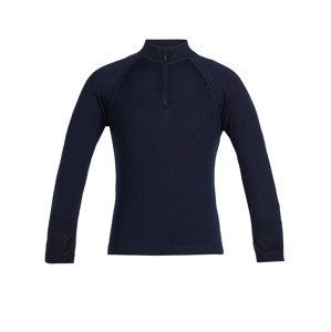 Dětské triko ICEBREAKER Kids 260 Tech LS Half Zip, Midnight Navy velikost: 3