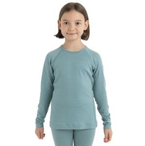 Dětské merino triko dlouhý rukáv ICEBREAKER Kids 200 Oasis LS Crewe, Cloud Ray velikost: 3