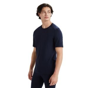 Pánské triko ICEBREAKER Mens 200 Oasis SS Crewe, Midnight Navy velikost: XL