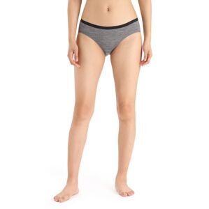 Dámské kalhotky ICEBREAKER Wmns Siren Hipkini, Gritstone Heather velikost: M