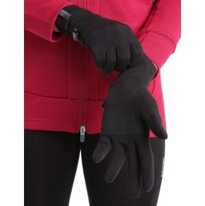 Rukavice ICEBREAKER Adult Sierra Gloves, Black velikost: M