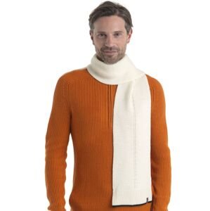 Merino šála ICEBREAKER Unisex Waypoint Scarf, Undyed/Black velikost: OS