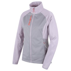 Husky Dámská softshell bunda Suli L purple/grey Velikost: XXL dámská bunda