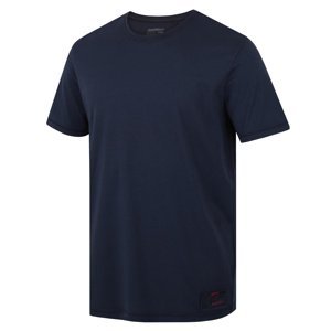 Husky Pánské bavlněné triko Tee Base M dark blue Velikost: L pánské tričko s krátkým rukávem