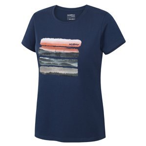 Husky Dámské bavlněné triko Tee Vane L dark blue Velikost: S dámské tričko s krátkým rukávem