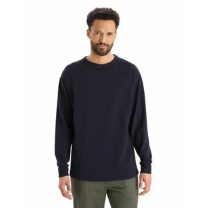 Pánská mikina ICEBREAKER Mens Dalston LS Sweatshirt, Midnight Navy velikost: M