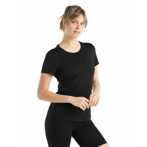 dámské merino triko krátký rukáv ICEBREAKER Wmns Sphere II SS Tee, Black velikost: S