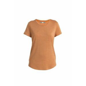 Dámské merino triko krátký rukáv ICEBREAKER Wmns Sphere II SS Tee, Earth Heather velikost: M