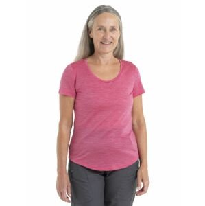 ICEBREAKER Wmns Sphere II SS Scoop Tee, Tempo Heather velikost: L