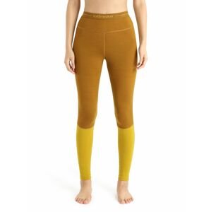 dámské spodky ICEBREAKER Wmns ZoneKnit™ 200 Leggings, Clove/Silent Gold/Cb velikost: S