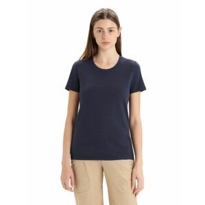 Dámské merino triko krátký rukáv ICEBREAKER Wmns Central Classic SS Tee, Midnight Navy velikost: M