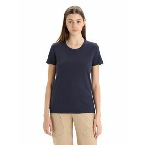 ICEBREAKER Wmns Central Classic SS Tee, Midnight Navy velikost: XS