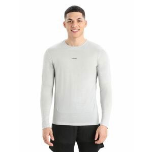 Pánské triko dlouhý rukáv ICEBREAKER Mens ZoneKnit™ LS Tee, Ether velikost: S