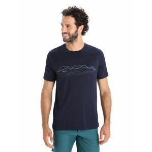 ICEBREAKER Mens Tech Lite II SS Tee Icebreaker, Midnight Navy velikost: L