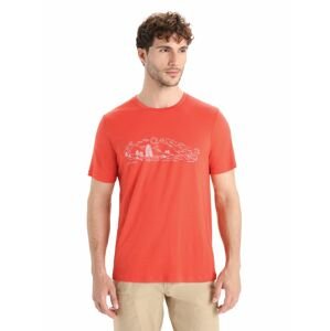 ICEBREAKER Mens Tech Lite II SS Tee Nature Sprint, Vibrant Earth velikost: L