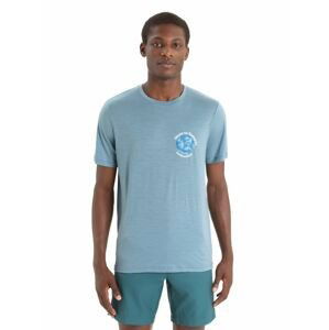 ICEBREAKER Mens Tech Lite II SS Tee icebreaker Earth, Astral Blue velikost: S