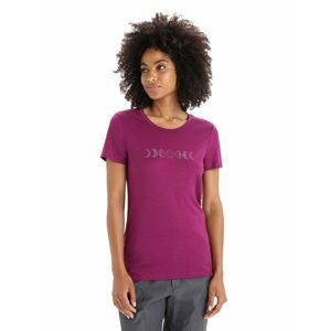 ICEBREAKER Wmns Tech Lite II SS Tee Moon Phase, Go Berry velikost: M