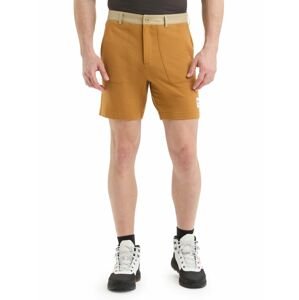 ICEBREAKER Mens IB x Timberland Merino Terry Chino Shorts, Wheat Boot/Sand velikost: XL