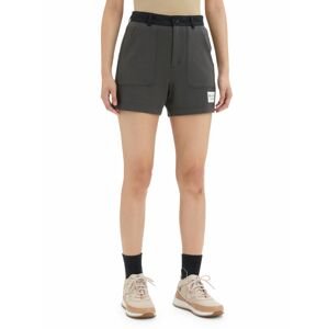 ICEBREAKER Wmns IB x Timberland Merino Terry Chino Shorts, Onyx/Black velikost: M