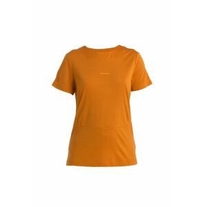 ICEBREAKER Wmns ZoneKnit SS Tee, Earth velikost: M