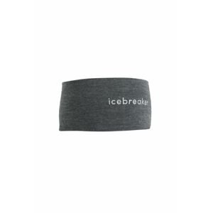 Merino čelenka ICEBREAKER Merino 200 Oasis Headband, Jet Heather velikost: OS