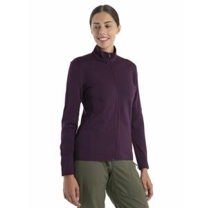 ICEBREAKER Wmns Merino 560 Realfleece Elemental II LS Z, Nightshade velikost: XL