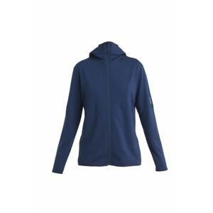 ICEBREAKER Wmns Merino 560 Realfleece Elemental II LS ZH, Royal Navy velikost: S