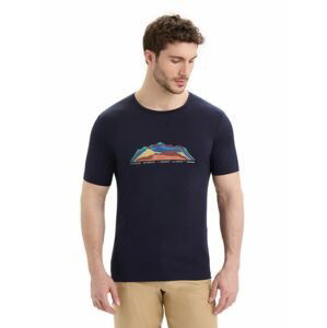 ICEBREAKER Mens Tech Lite II SS Tee TBC, Midnight Navy velikost: S