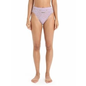 ICEBREAKER Wmns Queens High Cut Brief, Algae/Purple Haze/Aop velikost: S