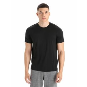 Pánské triko krátký rukáv ICEBREAKER Mens Tech Lite II SS Tee, Black velikost: M