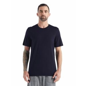 Pánské merino triko krátký rukáv ICEBREAKER Mens Tech Lite II SS Tee, Midnight Navy velikost: L