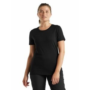 Dámské triko krátký rukáv ICEBREAKER Wmns Tech Lite II SS Tee, Black velikost: XS